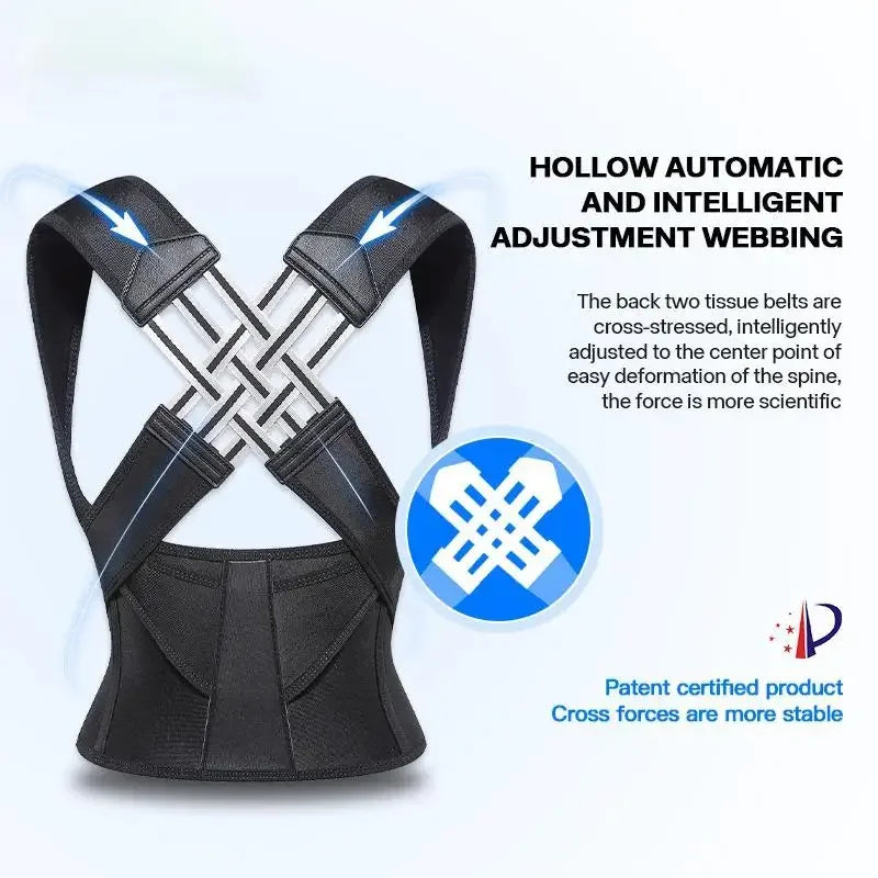 Posture Corrector | Adjustable Back Support Belt