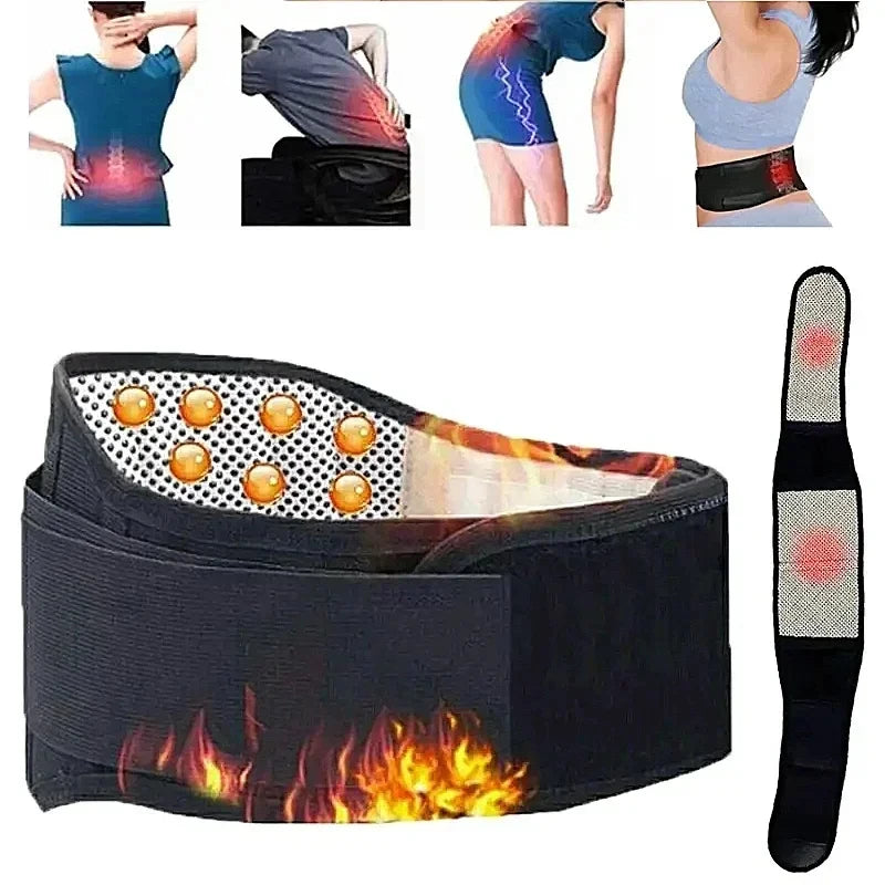 Self-Heating Magnetic Therapy Belt