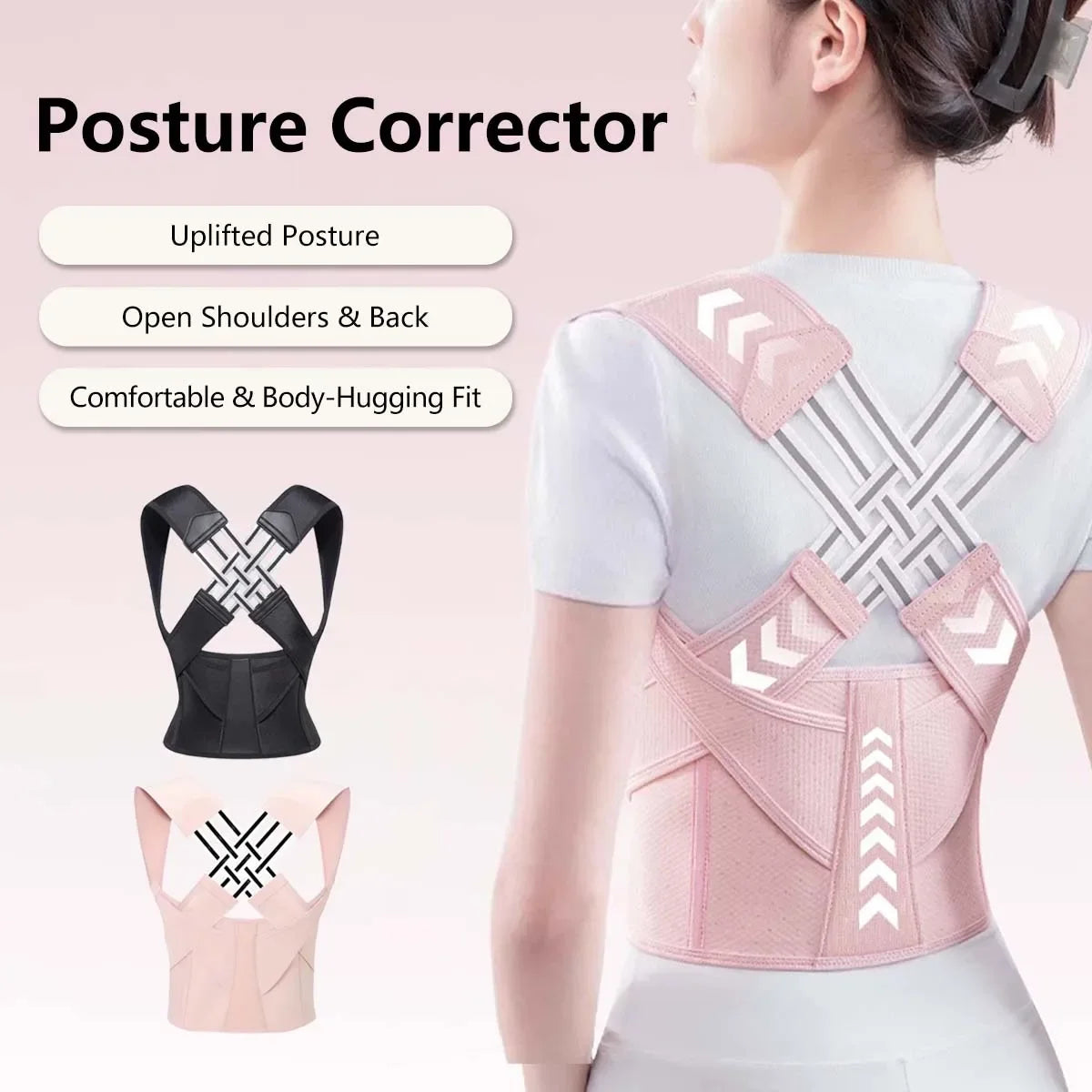 Posture Corrector | Adjustable Back Support Belt