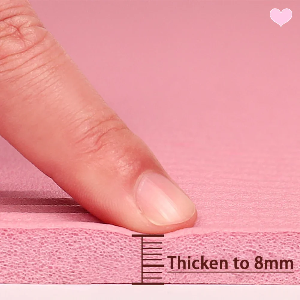 8mm NBR yoga mat anti slip thickened