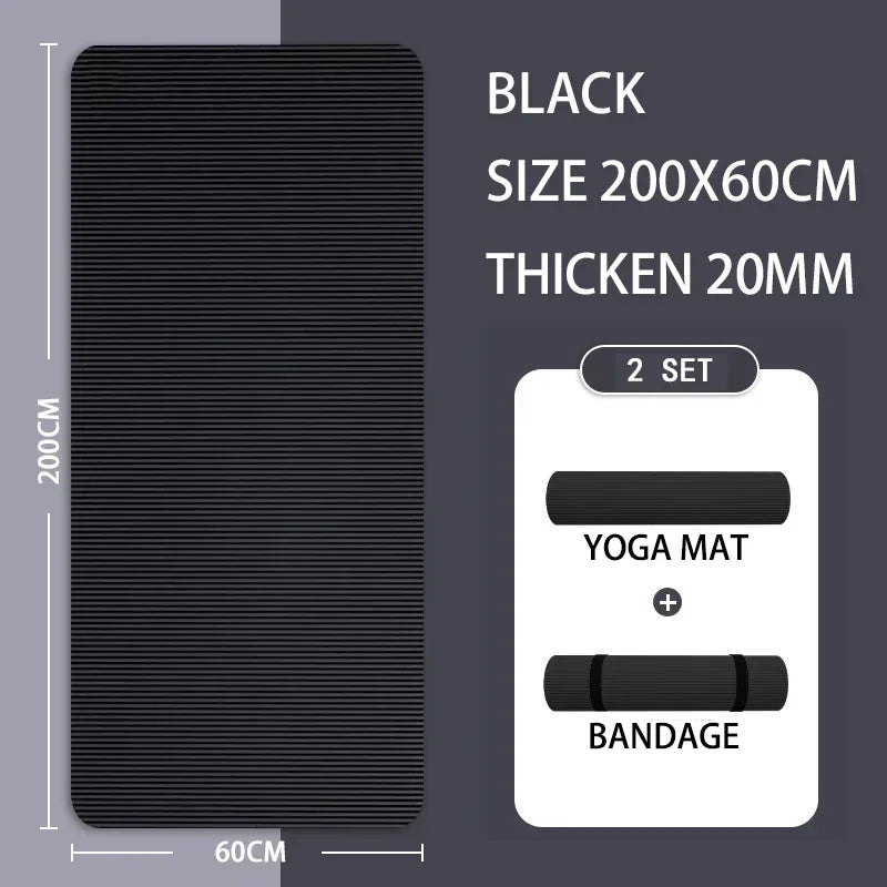 15mm Thick Yoga Mat